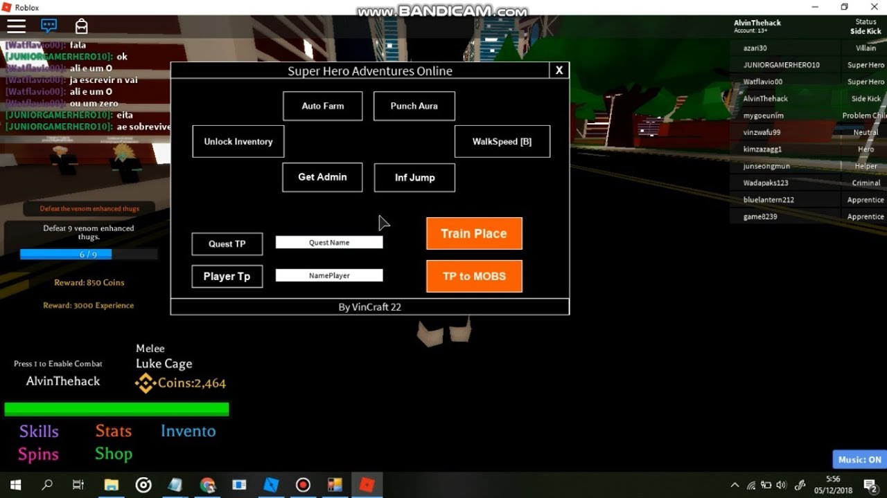 Heroes Online Script - dooglefox roblox