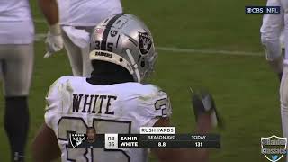 Zamir White put the final nail in KC&#39;s coffin with another 15 yd run to ice the game