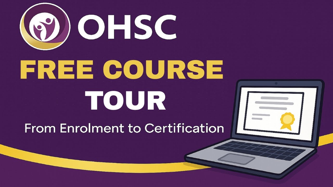 OHSC Free Course Tour | How to Enrol at OHSC | Free Courses with Certificates
