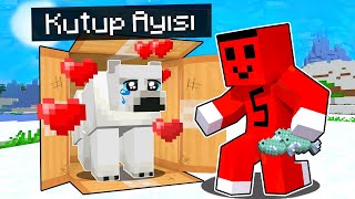 SAMET SEVİMLİ KUTUP AYISINI BÜYÜTÜYOR !! - Minecraft