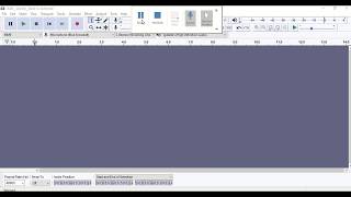 Import and Record Audio Files in Audacity