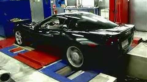twin turbo corvette dyno run!!! by aps