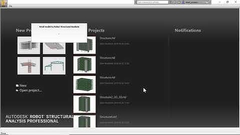 Revit Model to Robot structural Analysis