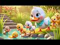 Liên Khúc Thiếu Nhi REMIX Vịt Lội Xuống Ao - Ca Nhạc Hoạt Hình 4K Sôi Động Bé Nghe Đi Nghe Lại