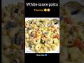 Creamy White Sauce Pasta 🤍🍝One bite = pure comfort food 😋✨