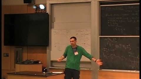 Chalk Talk part 3  Vadim Oganesyan   Cornell June 1st, 2016