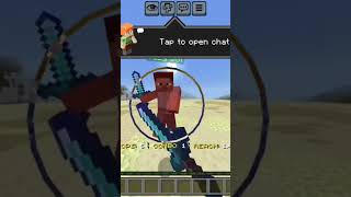 Minecraft zeqa easybot fighting on phone #zeqaboxing#Minecraft