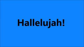 Hallelujah Chorus Sound Effect - aleluya