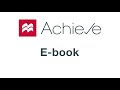 E-book Usage in Achieve