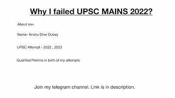 Why I failed UPSC Mains? | Please don’t repeat these mistakes🙏🏻