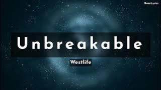 Westlife - Unbreakable (Lyric Video)