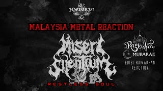 Malaysia Metal Reaction - Miseri Silentium - Restless Soul (Melodic Blacken Death Metal)