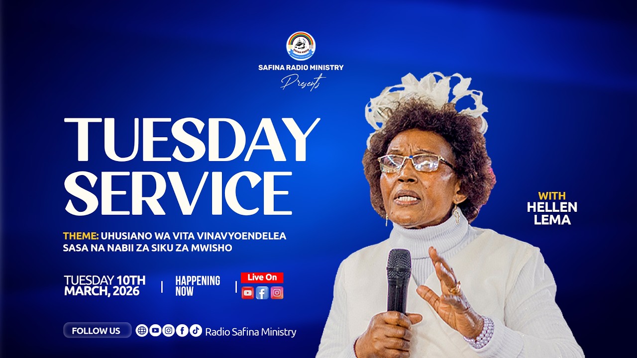 LIVE NOW 🔴HELLEN LEMA -UHUSIANO WA VITA VINAVYOENDELEA SASA NA NABII ZA SIKU ZA MWISHO. 10/3/2026