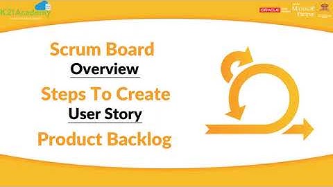 How to Create a User Story in Product Backlog | Scrum Board Overview | K21Academy