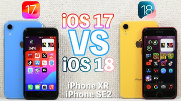 【iOS 18で遅くなる？】古いiPhoneでiOS 17と18のパフォーマンスを比較してみた〈iPhone XR & SE2〉