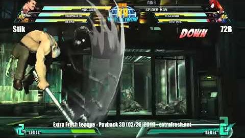 EFL Payback 3D - Marvel vs Capcom 3 Brackets - stikfiga vs 72B