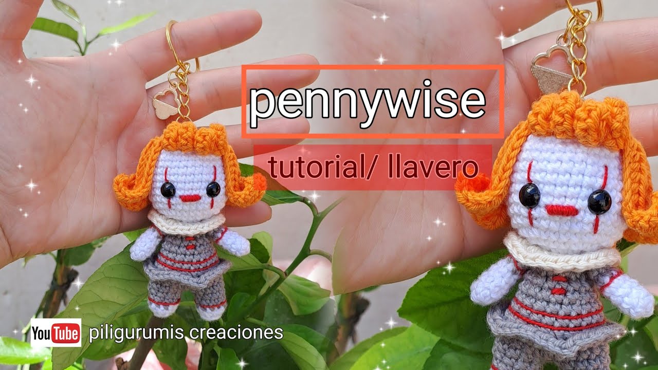 Nini Pennywise Amigurumi Colecci n Especial Halloween Patron nini-pennywise-amigurumi-colecci-n-especial-halloween-patron