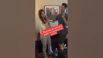 معجب يبي يبوس نانسي عجرم شوفو ردت فعلها 