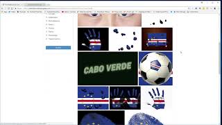 Cape Verde Images and Flags free royalty free stock images