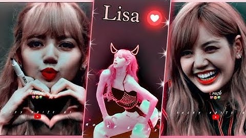 E X C U S E S 💖 Lisa Edit 🥵 Efx WhatsApp Status || Blackpink || xml + clips || Lalisa Edit