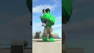 HULK Hugs Captain America Sam Wilson - LEGO Marvel Super Heroes