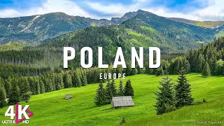Flying Over Poland 4K Uhd - Relaxing Music With Beautiful Nature Scenes - 4K Video Uhd