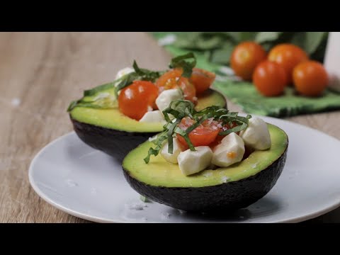 How To Make Keto Caprese Avocado Bowls  Tasty Recipes