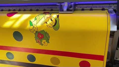 Máy in decal khổ 1m6 ( In pp bồi formed - cán format) làm sự kiện,