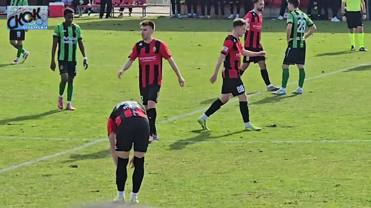 Вардар - Башкими 1 - 0 (полувреме)