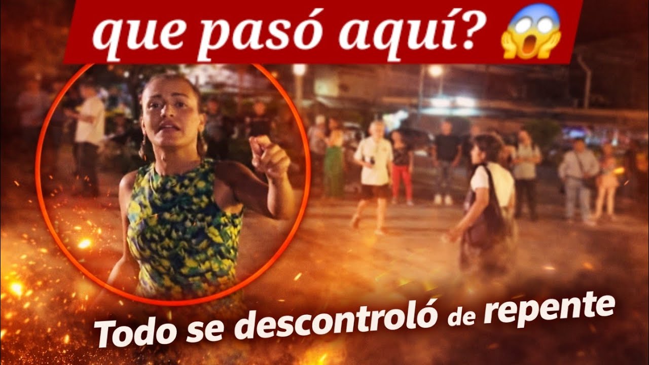 🛑 Antes de lo sucedido pasó esto en la plaza ,,😱 nadie sabía lo que podía pasar 