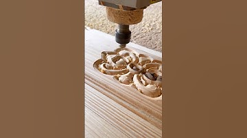 Satisfying ASMR Wood Carving with 1325 CNC Router – Smooth 2.5D Cutting Perfection