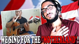 THIS IS 'ALIP BA TA' FOR HIS MOTHERLAND! Alip Ba Ta - Ibu Pertiwi (Instrumen Solo Guitar) reaction