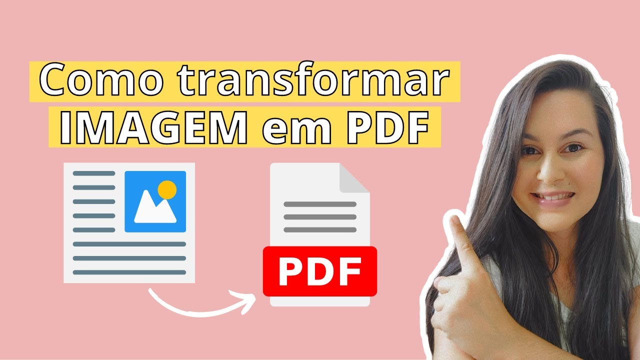 Como transformar uma imagem em pdf youtube