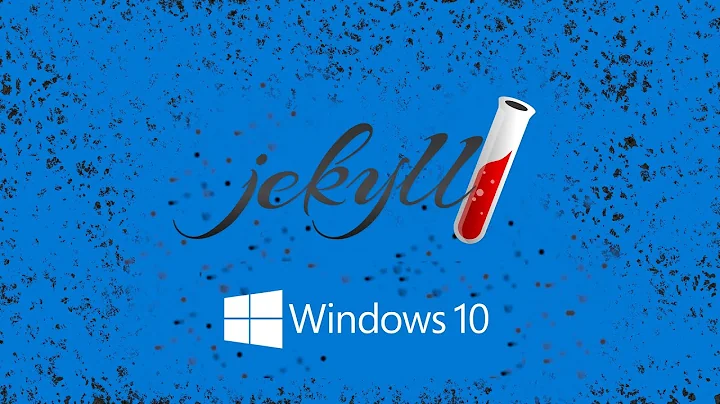 How to install and run Jekyll on Windows 10