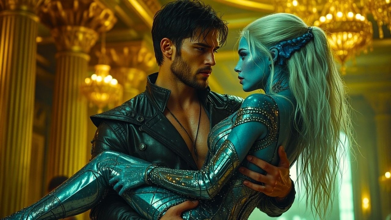 Niemand Wollte Sich Mit Einer Behinderten Alien-Prinzessin Paaren, Aber Ein Mensch Bat Sie Darum...