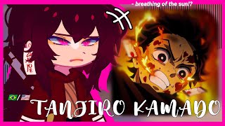 •|Yoriichi Tsugikuni react to Tanjiro Kamado|• //KNY) // gacha club 🇺🇸/🇧🇷