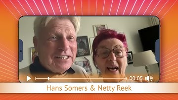TV Oranje app videoboodschap - Hans Somers & Netty Reek
