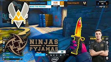 Plopski makes content NiP VS Team Vitality ESL ONE CS GO