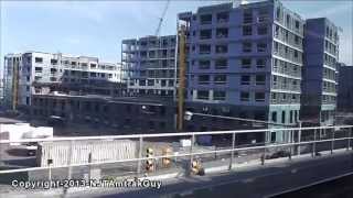 Riding to Hoboken on the Hudson-Bergen Light Rail