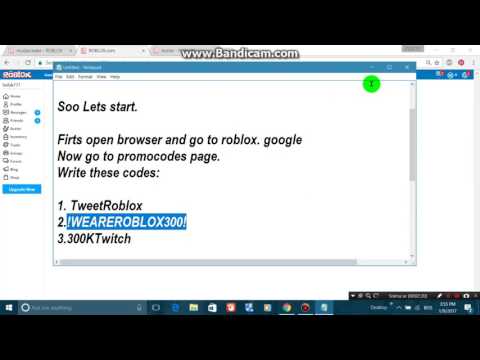 Roblox promo codes now
