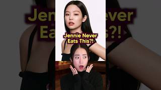 Blackpink Jennie Never Eats THIS for Her Body Figure?! / Kpop Diet #shorts