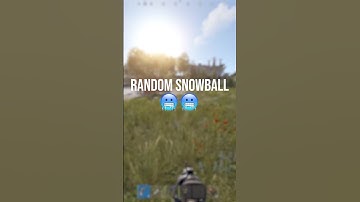 Little Snowball Run We Had ❄️❄️ #rust #rustgame #rustconsole #rustpvp #rustshorts