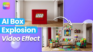 How to Make Viral Box Room Explosion AI Video Without VEO 3 | Fotor Tutorial + Free Prompt