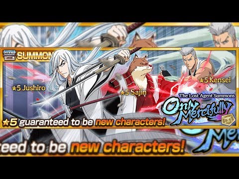 Bleach Brave Souls: Novo Summons Jushiro, Sajin e Kensei Gameplays!!! & Chad Frenzy!!! - Omega Play 