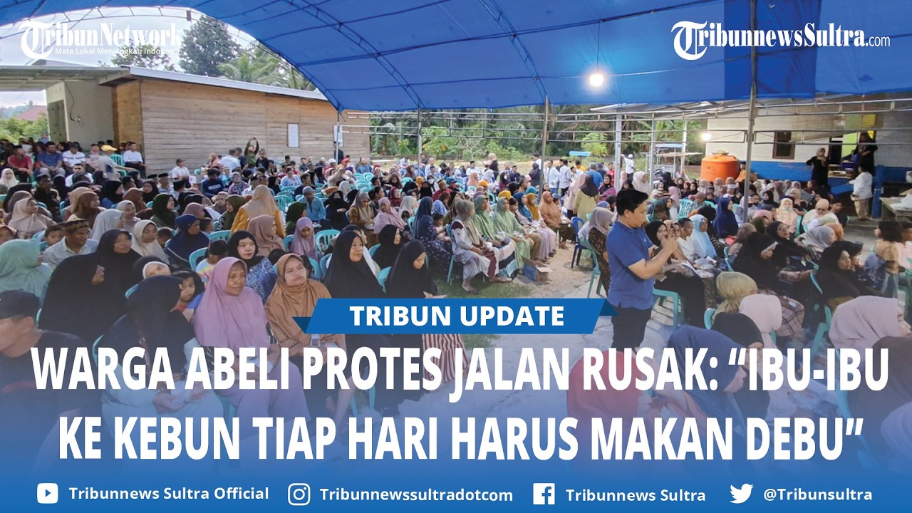 Warga Abeli Curhat Jalan Rusak, Golkar Sulawesi Tenggara Minta Kadernya di DPRD Kendari Turun Tangan