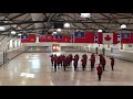 RCMP drill display on graduation day.