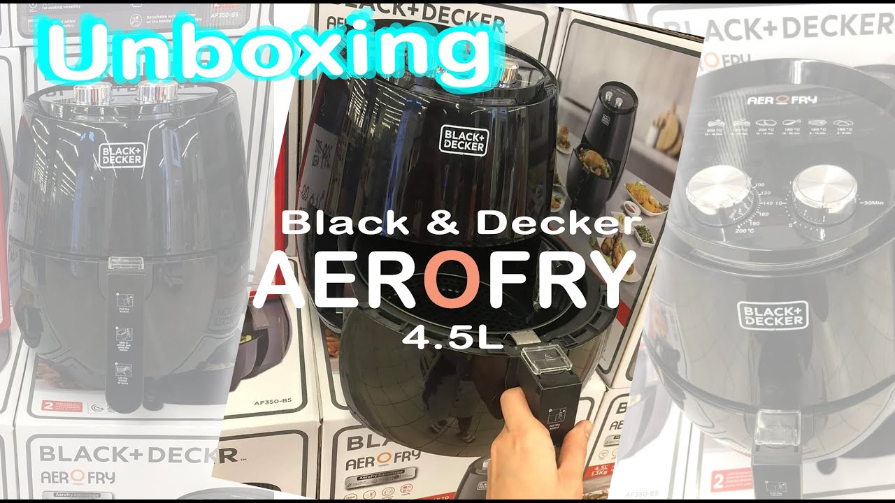 Buy Black+Decker 4.5L Rapid Air fryer AF350B5