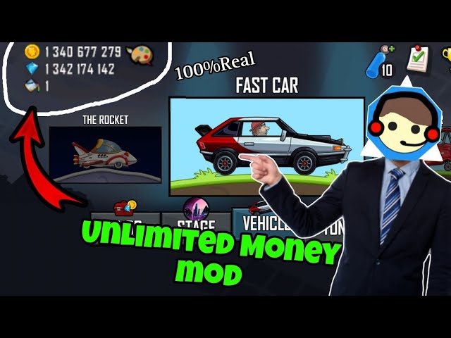 Hill Climb Racing MOD APK 1.60.1 (Unlimited Money, Diamond & fuel)