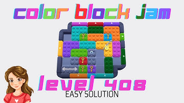 Color Block Jam Level 408 Solve