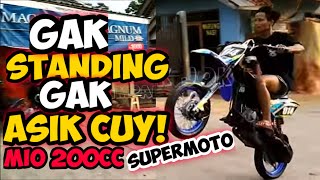 Mio Supermoto 200cc, Beringas Sekali